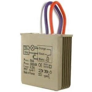 Relais Électronique Urmet Modulo - 500W, Système Filaire, Sans Neutre - Publicité Relais Électronique Urmet Modulo - 500W, Système Filaire, Sans Neutre - Publicité