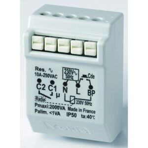 Relais sans fil Yokis - 2000W, minuterie, contrôle radio - Automatisation de lumière - Publicité Relais sans fil Yokis - 2000W, minuterie, contrôle radio - Automatisation de lumière - Publicité