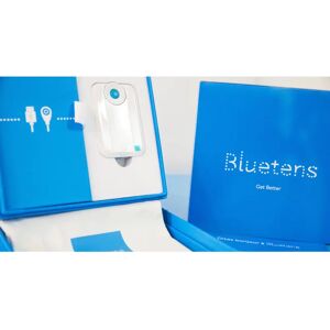 Bluetens Modèle Bleu - Stimulateur musculaire électrique avec électrodes - Publicité Bluetens Modèle Bleu - Stimulateur musculaire électrique avec électrodes - Publicité