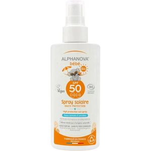 Leche solar orgánica SPF 50 bebé - Crema protectora Leche solar orgánica SPF 50 bebé - Crema protectora