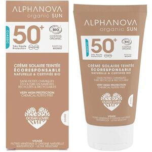 Alphanova SPF 50+ Crema Solar Tintada Media - Protección Solar Alphanova SPF 50+ Crema Solar Tintada Media - Protección Solar