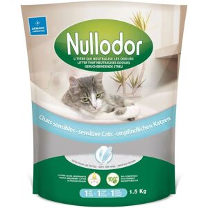 Litière Nullodor Sensitive - 2 x 1,5 kg - Publicité Litière Nullodor Sensitive - 2 x 1,5 kg - Publicité