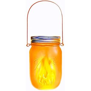 Linterna de vidrio Jamy Flame - Solar LED Decorativa Linterna de vidrio Jamy Flame - Solar LED Decorativa