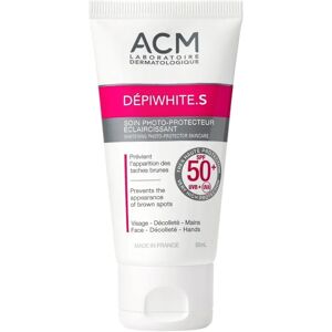Laboratoire ACM Dépiwhite.S Auringonsuoja SPF50 kasvoille, kaulalle, dekolteelle - 50 ml Laboratoire ACM Dépiwhite.S Auringonsuoja SPF50 kasvoille, kaulalle, dekolteelle - 50 ml