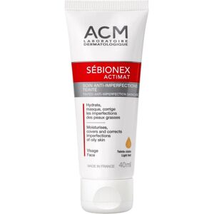 ACM Sébionex Actimat Soin Anti-Imperfections Teinté - Soins de la peau - Publicité ACM Sébionex Actimat Soin Anti-Imperfections Teinté - Soins de la peau - Publicité