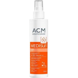 Spray solar ACM Medisun SPF 50+ pentru față și corp Spray solar ACM Medisun SPF 50+ pentru față și corp