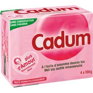CADUM 4x100g Savon - Barre de savon - Publicité CADUM 4x100g Savon - Barre de savon - Publicité