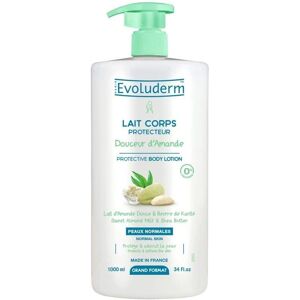 Lotion pour le corps Evoluderm - Douceur d’amande 1000 ml - Publicité Lotion pour le corps Evoluderm - Douceur d’amande 1000 ml - Publicité