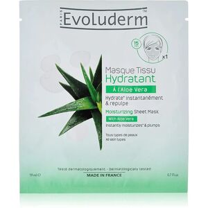 Evoluderm Máscara Hidratante de Aloe Vera - Máscara Facial Evoluderm Máscara Hidratante de Aloe Vera - Máscara Facial