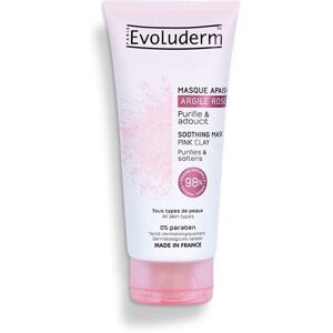 Masque Visage à l'Argile Rose Evoluderm - Masque Visage - Publicité Masque Visage à l'Argile Rose Evoluderm - Masque Visage - Publicité