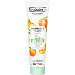 Evoluderm Gommage Visage Pêche - 150g - Refinement de la peau - Publicité Evoluderm Gommage Visage Pêche - 150g - Refinement de la peau - Publicité