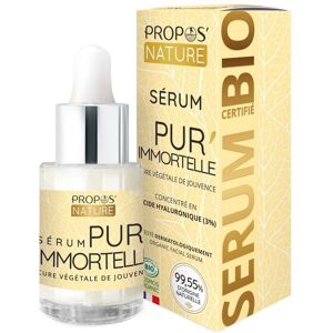 Propos' Nature Hyaluronzuur & Immortelle Serum - Organic - 30ml Propos' Nature Hyaluronzuur & Immortelle Serum - Organic - 30ml