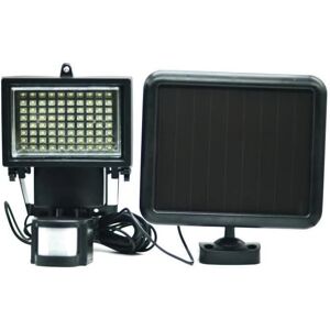 Foco Solar Galix con Detector de Movimiento - Negro Plástico Foco Solar Galix con Detector de Movimiento - Negro Plástico