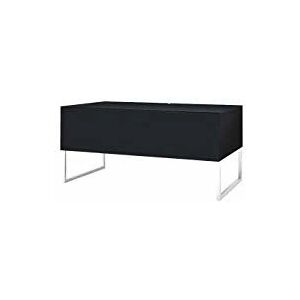 Support TV Norstone Khalm - Montage modulable mural ou au sol - Noir & Blanc - Publicité Support TV Norstone Khalm - Montage modulable mural ou au sol - Noir & Blanc - Publicité