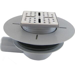 Aurlane FAC033 Receveur de Douche - Décharge Horizontale, 50mm, Acier Inoxydable Aurlane FAC033 Receveur de Douche - Décharge Horizontale, 50mm, Acier Inoxydable