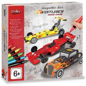 CreaLign Kit de Modèles de Voitures - 3 Modèles pour 6+ - Publicité CreaLign Kit de Modèles de Voitures - 3 Modèles pour 6+ - Publicité