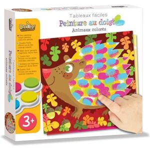 Crealign - Peinture aux Doigts Animaux - Kit de Peinture pour Enfants - Publicité Crealign - Peinture aux Doigts Animaux - Kit de Peinture pour Enfants - Publicité