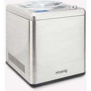 H.Koenig HF340 - Acier Inoxydable - Machine à Glaces - Publicité H.Koenig HF340 - Acier Inoxydable - Machine à Glaces - Publicité