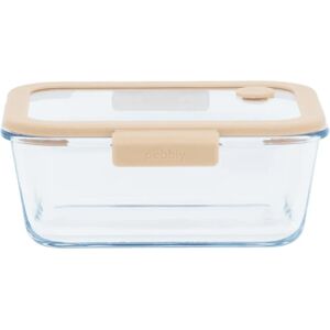 Pebbly Vakuumforseglet Glassoppbevaringsbeholder - 460ml - Klar Pebbly Vakuumforseglet Glassoppbevaringsbeholder - 460ml - Klar