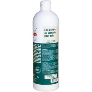 Leche de cera de carnauba ecológica La Droguerie 1L - Limpiador y protector de suelos Leche de cera de carnauba ecológica La Droguerie 1L - Limpiador y protector de suelos