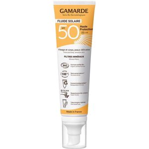 Gamarde Fluido Solar Alta Protección SPF 50 Orgánico - Cuidado Solar Gamarde Fluido Solar Alta Protección SPF 50 Orgánico - Cuidado Solar