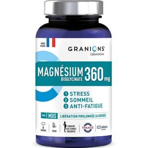 Granions Magnésium - Libération prolongée - 60 Comprimés - Publicité Granions Magnésium - Libération prolongée - 60 Comprimés - Publicité