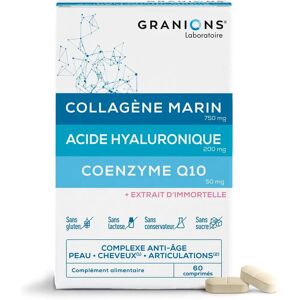 Parasanteonline Granions Collagène Hyaluronique CoQ10 - 60 Comprimés - Publicité Parasanteonline Granions Collagène Hyaluronique CoQ10 - 60 Comprimés - Publicité