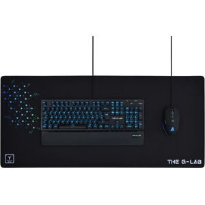 Alfombrilla para Gaming G-Lab Yttrium - XXL Antideslizante Negra Alfombrilla para Gaming G-Lab Yttrium - XXL Antideslizante Negra