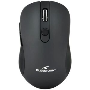 Bluestork Draadloze Muis - 2,4 GHz - 6 Knoppen - Zwart Bluestork Draadloze Muis - 2,4 GHz - 6 Knoppen - Zwart