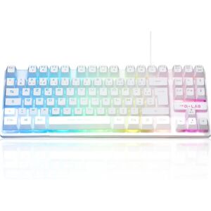 The G Lab Caesium TKL AZERTY - Teclado Gaming - Blanco The G Lab Caesium TKL AZERTY - Teclado Gaming - Blanco