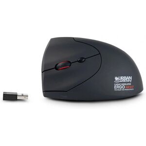 Souris sans fil Urban Factory EML20UF-N - Ergonomique Noire - 1600 DPI Souris sans fil Urban Factory EML20UF-N - Ergonomique Noire - 1600 DPI