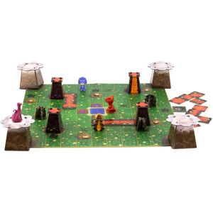 Iello IEL51474 Dinosaur Board Game - Save Dinosaurs from Lava Iello IEL51474 Dinosaur Board Game - Save Dinosaurs from Lava