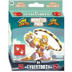 IELLO King Of Tokyo Cybertooth Monster Pack - Family Strategy Game IELLO King Of Tokyo Cybertooth Monster Pack - Family Strategy Game