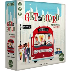 Iello Get On Board New York & London Spel - 2-5 Spelare 8+ Iello Get On Board New York & London Spel - 2-5 Spelare 8+