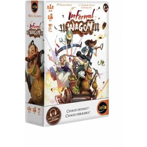 IELLO Mini Games - Wagon Infernal - Jeu coopératif IELLO Mini Games - Wagon Infernal - Jeu coopératif