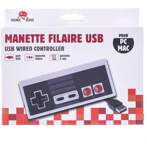 Manette USB forme NES - Freaks and Geeks - Publicité Manette USB forme NES - Freaks and Geeks - Publicité