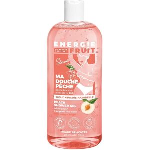 Gel Douche Pêche Blanche et Eau de Riz - Végan & Naturel - Publicité Gel Douche Pêche Blanche et Eau de Riz - Végan & Naturel - Publicité