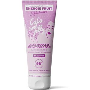 Gelée Définition Boucles à la Noix de Coco - Coiffant Sans Rinçage - Publicité Gelée Définition Boucles à la Noix de Coco - Coiffant Sans Rinçage - Publicité