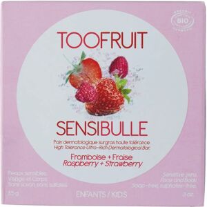 Toofruit Sensibulle Barre de Soin Visage Bio Fraise Framboise - Peau Sensible - Publicité Toofruit Sensibulle Barre de Soin Visage Bio Fraise Framboise - Peau Sensible - Publicité