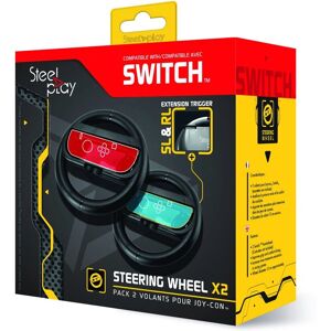 Pack Duo Steel Play pour Contrôleur Switch - Noir - Publicité Pack Duo Steel Play pour Contrôleur Switch - Noir - Publicité