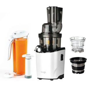 Extracteur de jus blanc Kuvings REVO830 - Découpe automatique & Conservation sous vide - Publicité Extracteur de jus blanc Kuvings REVO830 - Découpe automatique & Conservation sous vide - Publicité