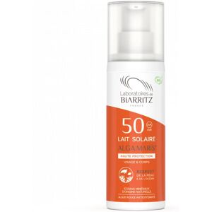 Laboratoires de Biarritz Alga Maris SPF50 Crème Solaire Minérale Bio - Visage & Corps - Publicité Laboratoires de Biarritz Alga Maris SPF50 Crème Solaire Minérale Bio - Visage & Corps - Publicité