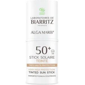 Laboratoires de Biarritz Alga Maris Stick Solaire SPF50+ Couleur Naturelle - Publicité Laboratoires de Biarritz Alga Maris Stick Solaire SPF50+ Couleur Naturelle - Publicité