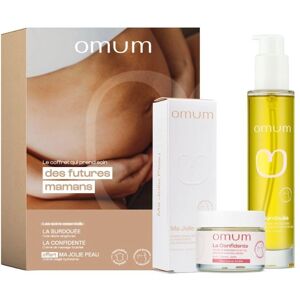Coffret Soin Grossesse Bio Omum - Huile Anti-Vergetures, Crème de Massage Ventre & Bébé, Crème Visage Rééquilibrante - Publicité Coffret Soin Grossesse Bio Omum - Huile Anti-Vergetures, Crème de Massage Ventre & Bébé, Crème Visage Rééquilibrante - Publicité