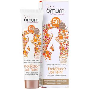 Omum - Crème solaire bio SPF50 pour le visage - Hydratante & protectrice - Publicité Omum - Crème solaire bio SPF50 pour le visage - Hydratante & protectrice - Publicité