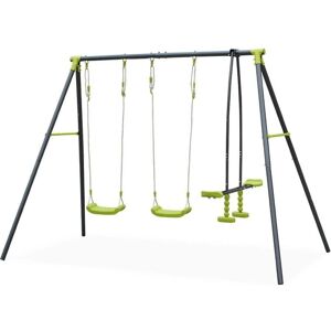 Ensemble de Balancoires Tramontane - 4 Sièges, Jeu Extérieur - Publicité Ensemble de Balancoires Tramontane - 4 Sièges, Jeu Extérieur - Publicité