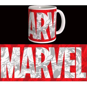 Gobelet Logo Marvel Comics Grand - Céramique - 300ml - Licence officielle - Publicité Gobelet Logo Marvel Comics Grand - Céramique - 300ml - Licence officielle - Publicité