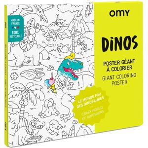 Omy Riesen-Dinosaurier-Malposter für Kinder Omy Riesen-Dinosaurier-Malposter für Kinder