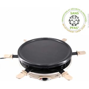 Little Balance Happy cheese trio raclette grill - 6 personnes - 1200W - Publicité Little Balance Happy cheese trio raclette grill - 6 personnes - 1200W - Publicité