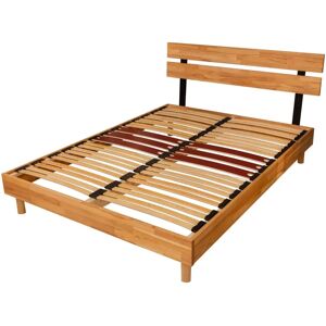 PERCKO Sommier en Bois Massif 140x190cm - Sommier - Publicité PERCKO Sommier en Bois Massif 140x190cm - Sommier - Publicité